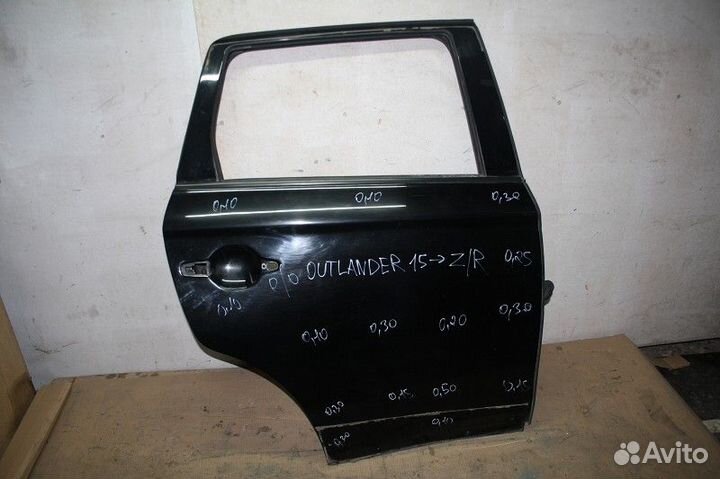 Дверь задняя правая mitsubishi outlander 2015