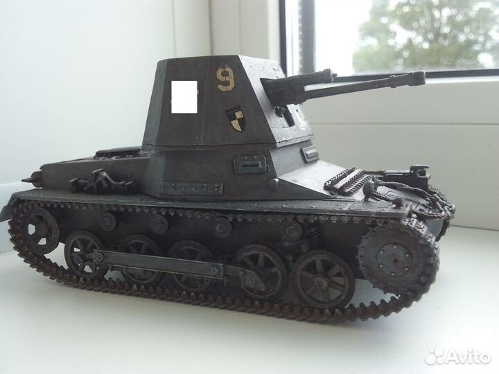 Модель танка Панцерягер 1 масштаб 1-35