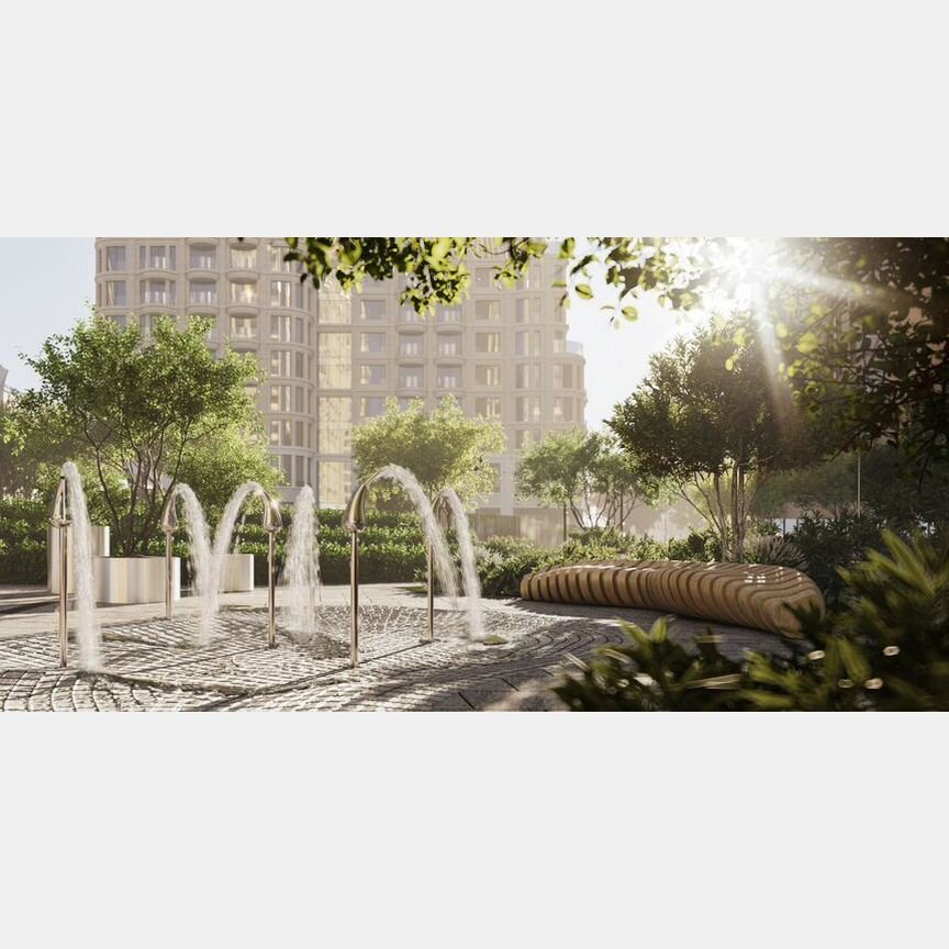 2-к. квартира, 74,4 м², 16/23 эт.