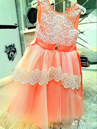 Платье для девочки (праздник, выпускной) 120-124)