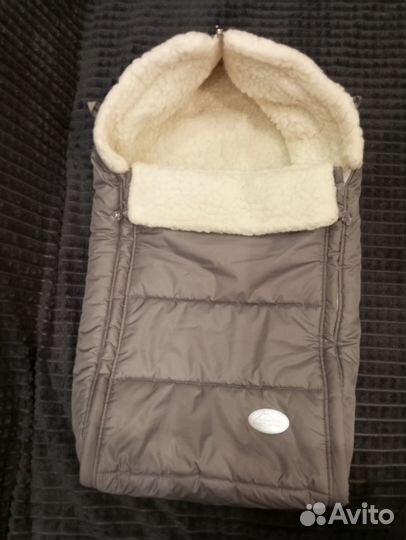 Зимний конверт в коляску