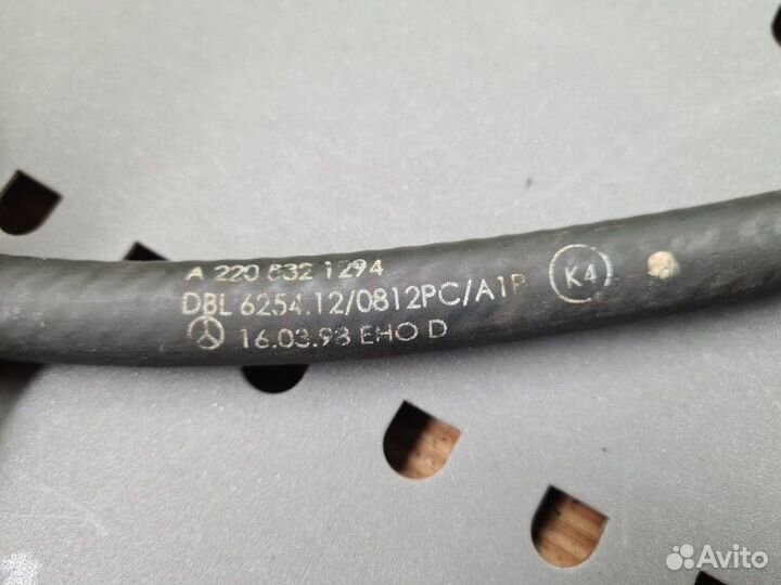 Шланг печки Mercedes-Benz S-Class W220 M112.944