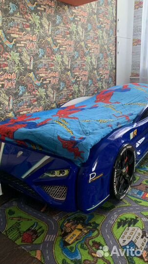 Детская кровать машинка бу