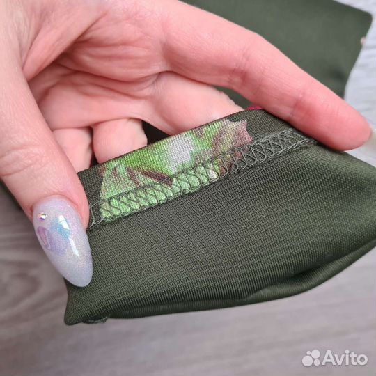 Легенсы Новые (с цветочным принтом) S-M