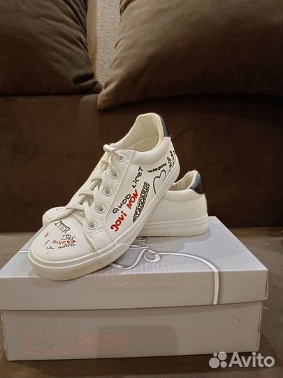 Кеды для девочки 34 размер