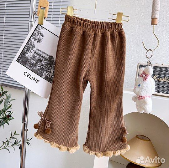 Детская одежда / штанишки для девочки с начесом