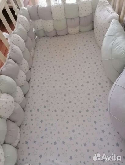 Бортики в детскую кроватку