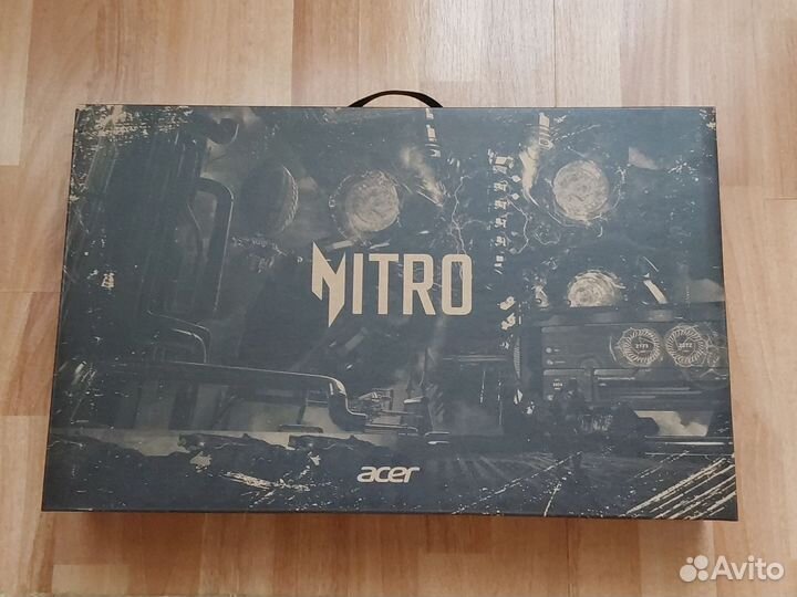 Новый Acer Nitro 17 Ryzen7/RTX4060/16Gb/1Tb