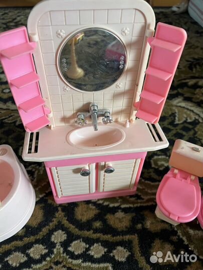 Мебель для кукол, посуда