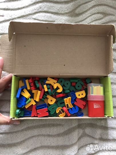 Магнитная азбука и лото