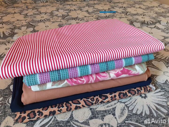 Отрезы ткани пакетом