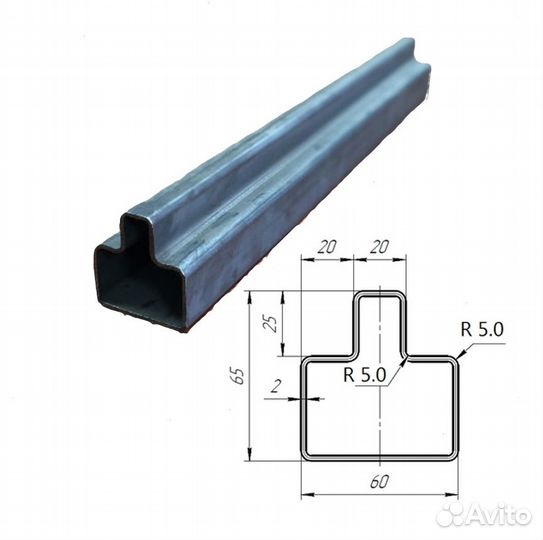Откатные ворота 4х2 Т-профиль+автоматика Home Gate