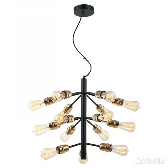 Люстра подвесная металл