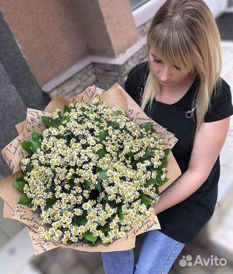 Букеты ромашек