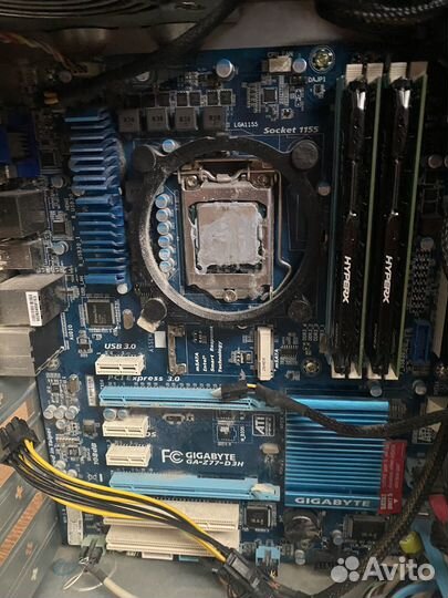 Материнская плата с процессором i5 3550