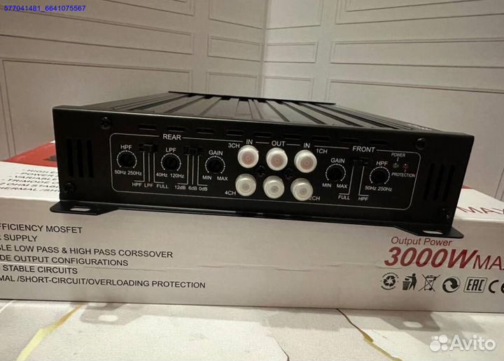 Новый усилитель GSF-42.4 3000W