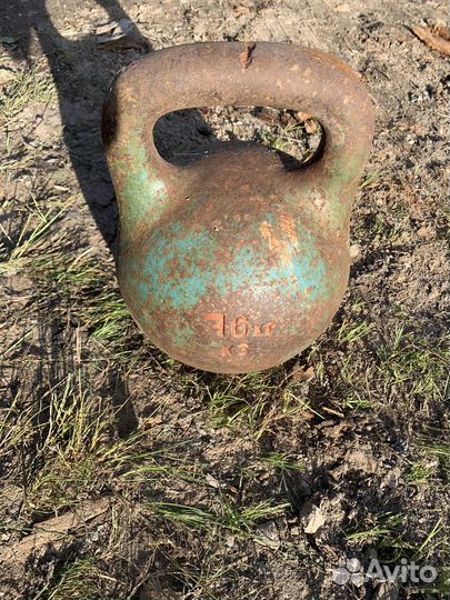 Гиря 16 кг