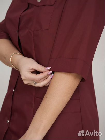 Медицинский халат новый 44