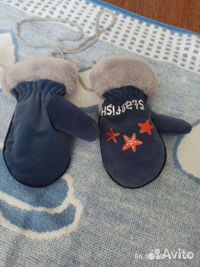 Варежки детские