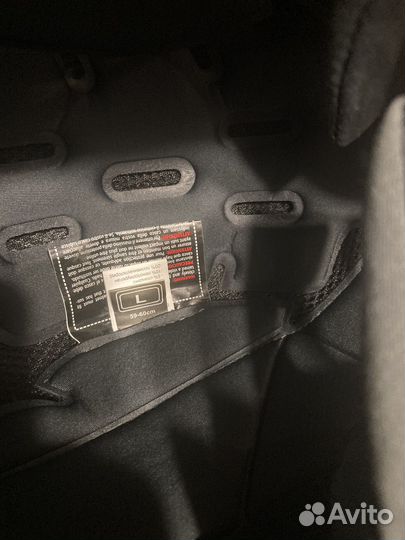 Мотошлем с встроенными очками