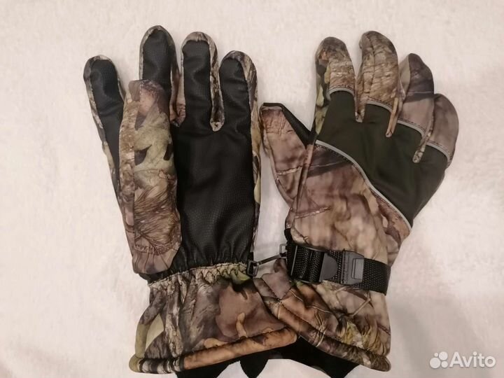 Перчатки тактические мужские зимние тёплые