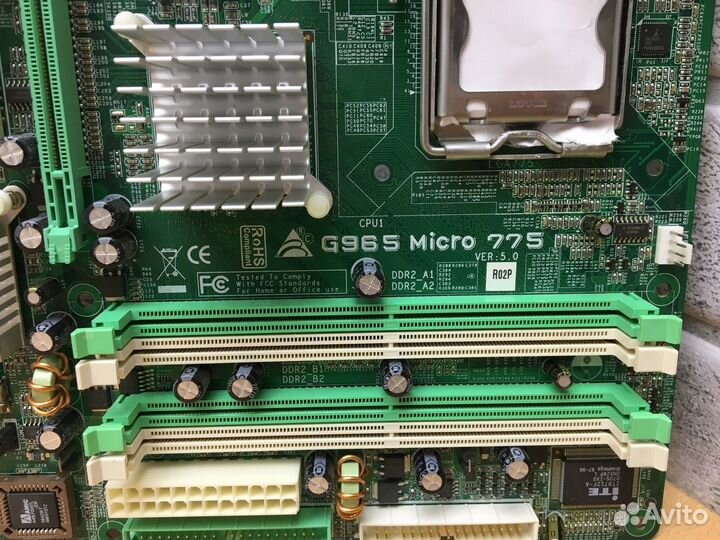Мат.плата Biostar G965 Micro Lga775.Гарантия