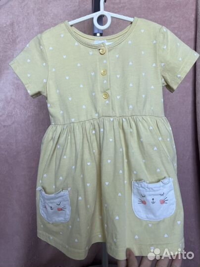 Платье для девочки 74 - 92