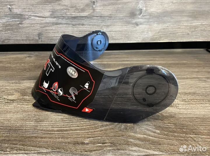 Визор (стекло) для шлема GXT JK SX12 160, темный