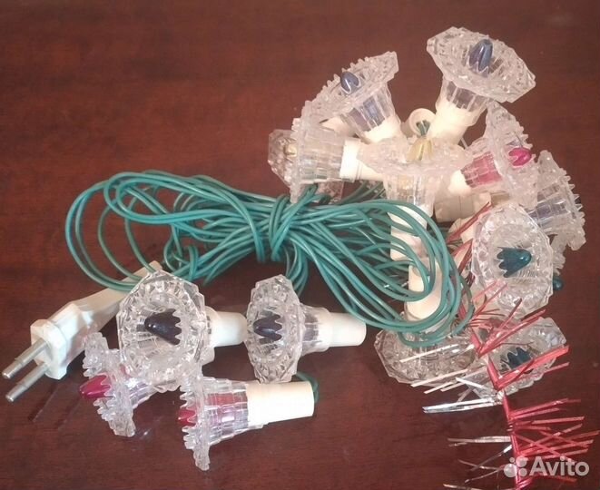 Елочные электрогирлянды из СССР