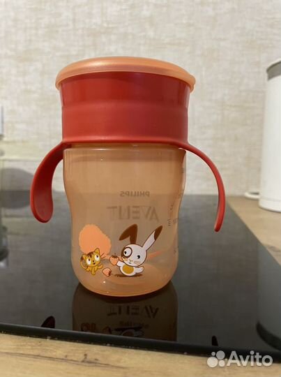 Кружка поильник непроливайка avent