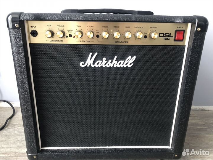 Ламповый комбоусилитель Marshall DSL 15C