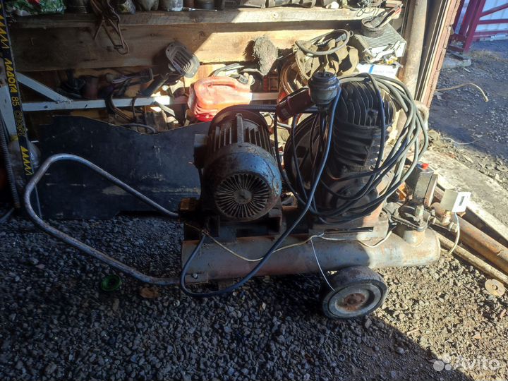 Компрессор воздушный 380в бу