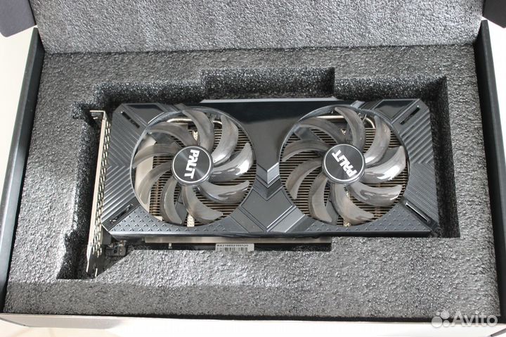 Видеокарта Palit 1660Ti Dual OC гарантия