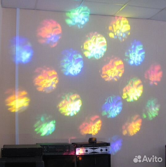 Светомузыка Future Light XF200 Gobo Линза Mic DMX