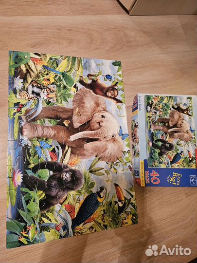 Крупные пазлы