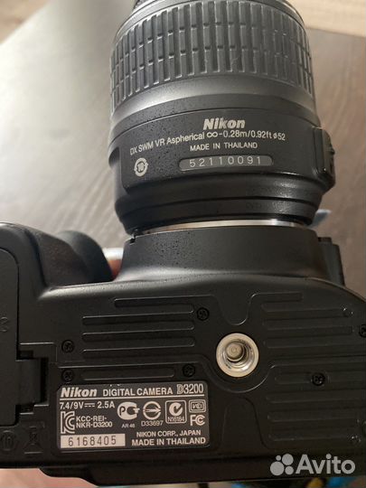 Фотоаппарат Nikon D3200 Kit 18-55mm