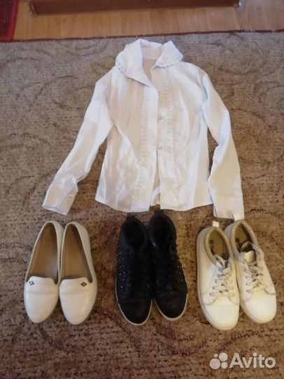 Школьная обувь,блузки,рюкзак