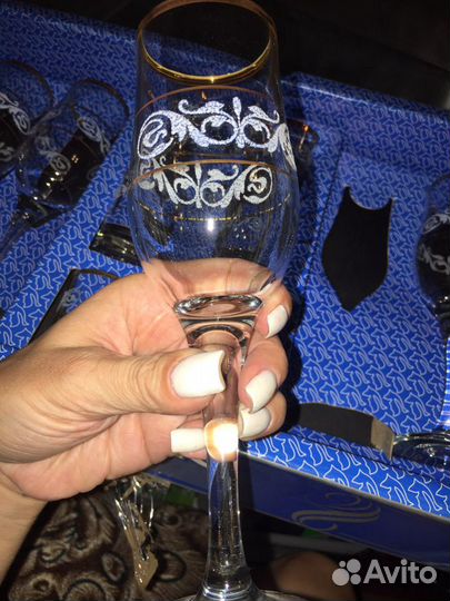 Хрустальные бокалы