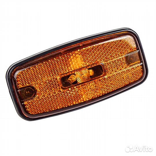 Фонарь габаритный прицепа гф1.О LED оранжевый, с