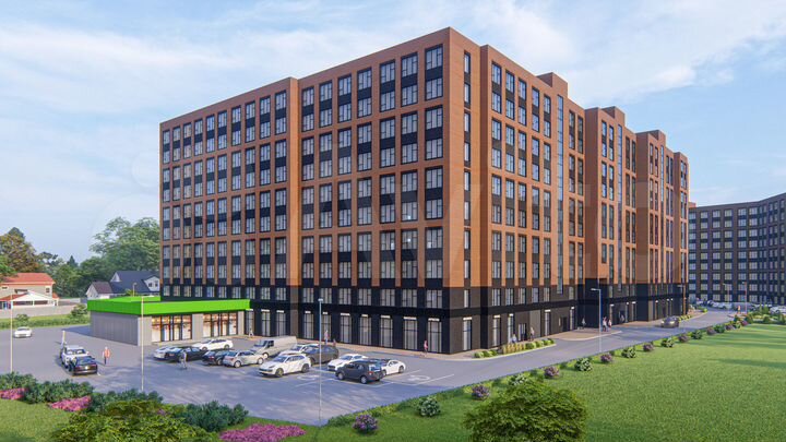 1-к. квартира, 36,6 м², 9/10 эт.