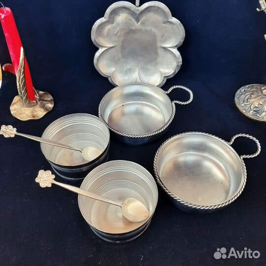 Набор мельхиор Кольчугино СССР