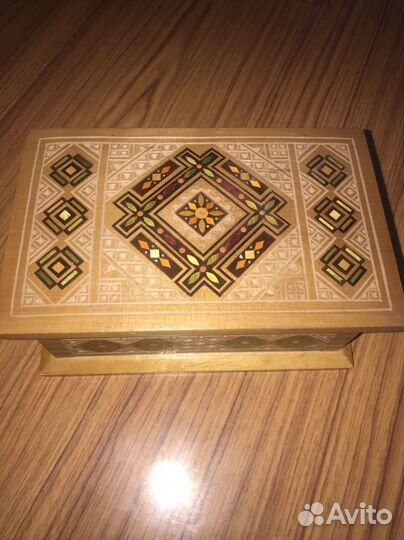 Деревянная шкатулка 1920 г