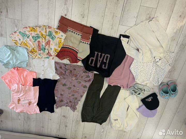 Пакет вещей на девочку 122