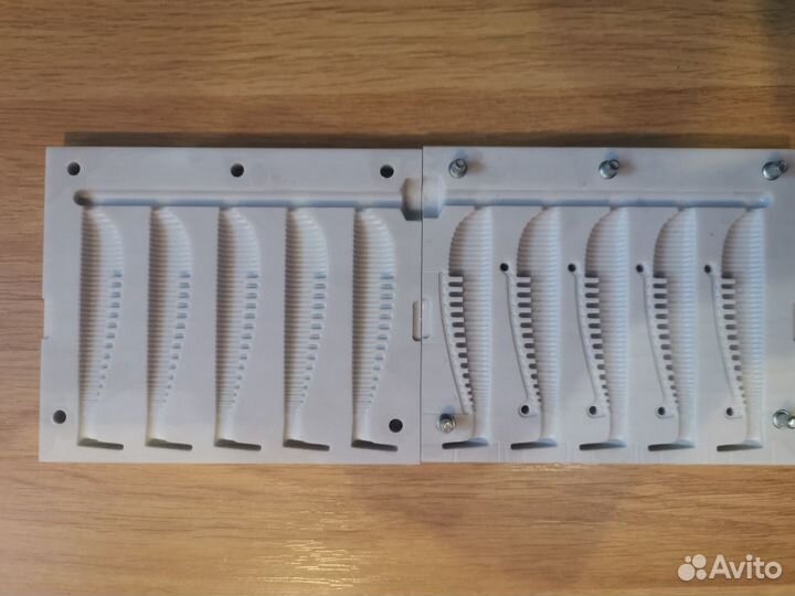 Формы для изготовления силиконовых приманок