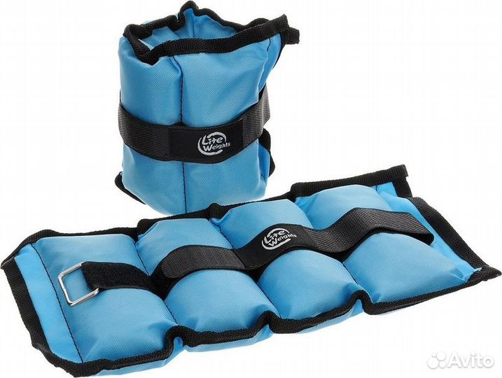 Утяжелители для рук и ног 2шт по 1 кг