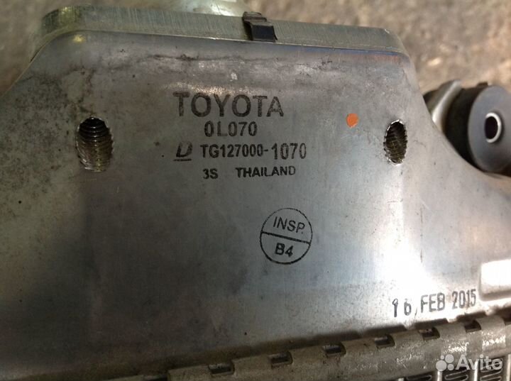 Радиатор интеркулера Toyota hi lux новый