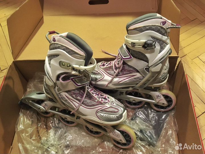 Ролики Fila Plume Lady, р. 40,5 (маломерят)