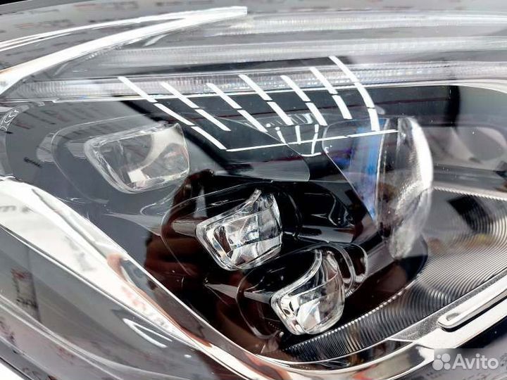 Передние фары с блоками Mercedes W222 рест Magneti