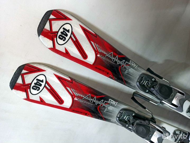 Горные лыжи 146 с ботинками 38-39