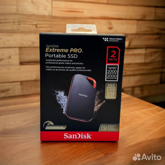 SanDisk Extreme PRO Portable SSD 2 TB 2000MB/S